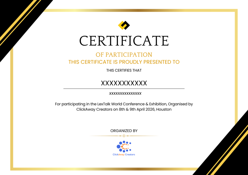 Participation Cetificate