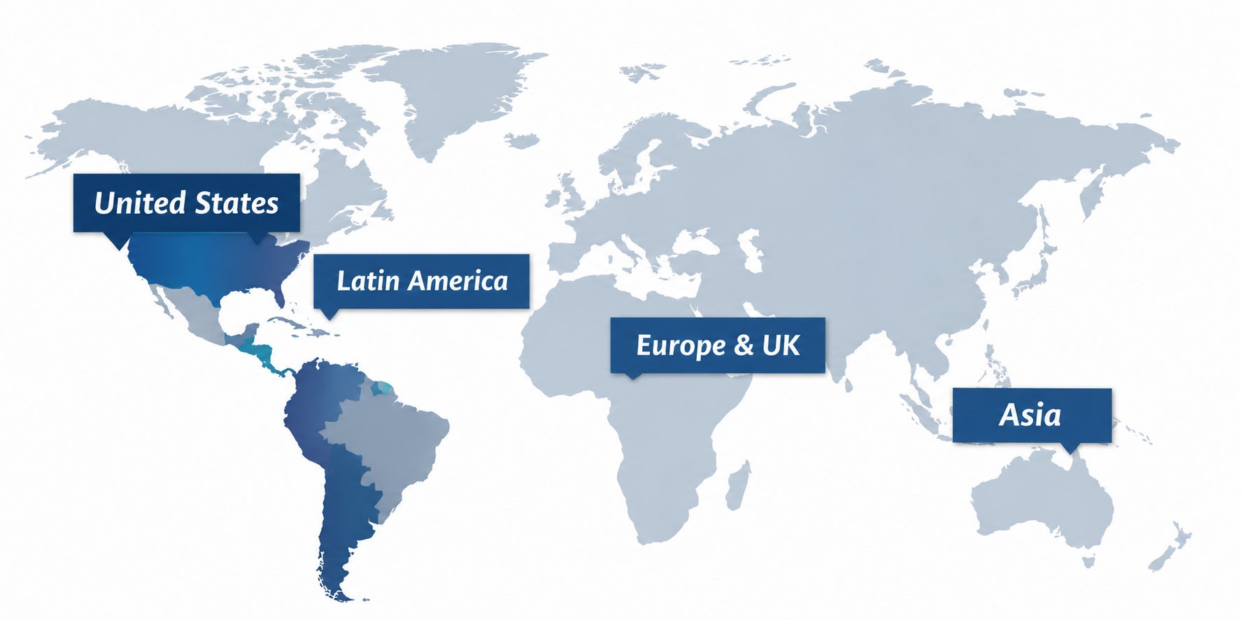 Global Reach Map