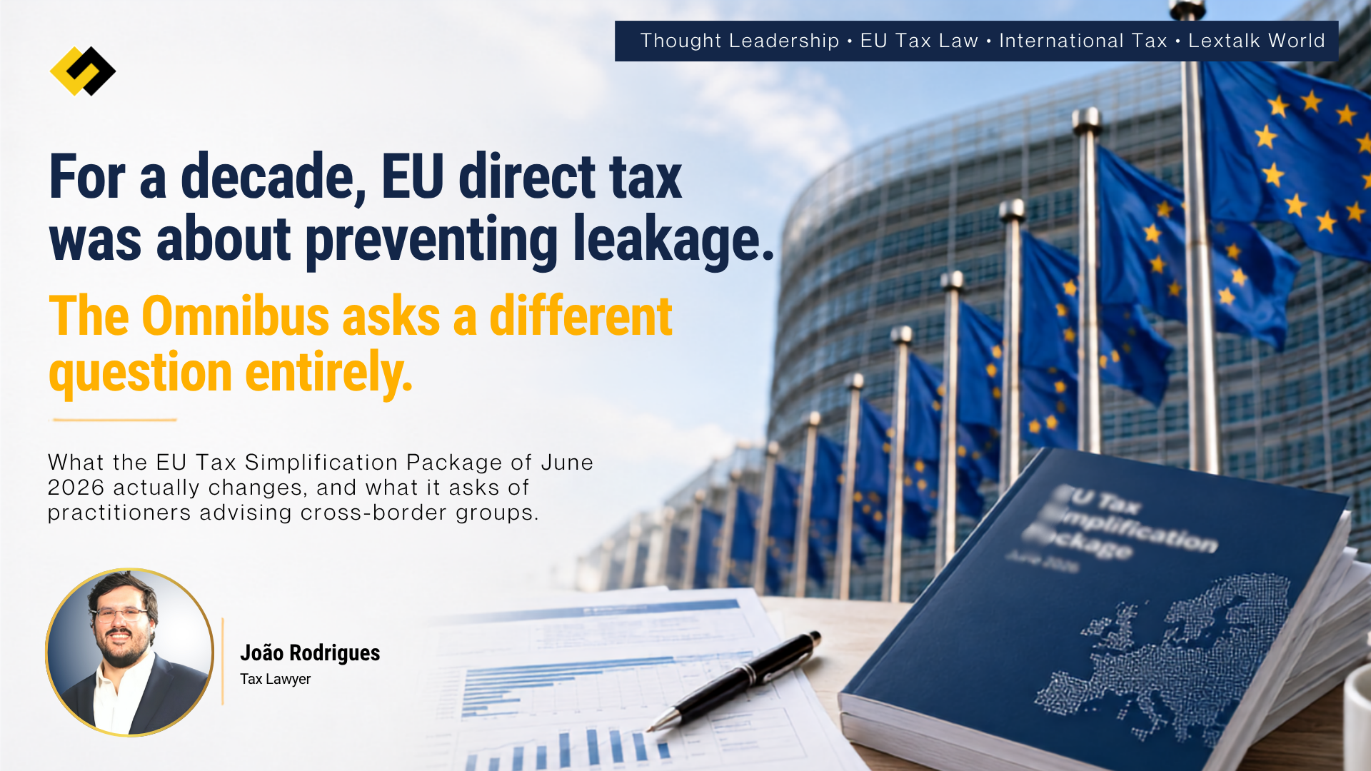 The Taxation Omnibus and The Return of Competitiveness: What The EU’s Simplification Turn Asks of Anti-Abuse
